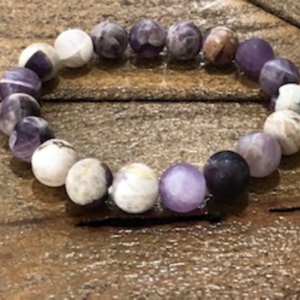 Amethyst Bead Bracelet